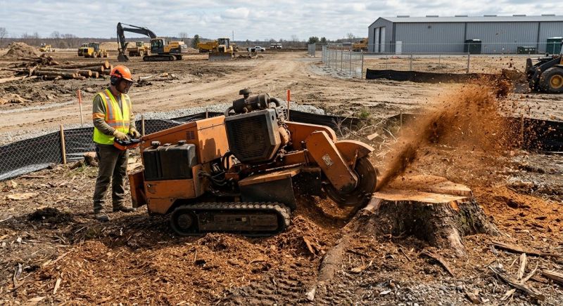Commercial Stump Grinding in Prince Georges County, MD